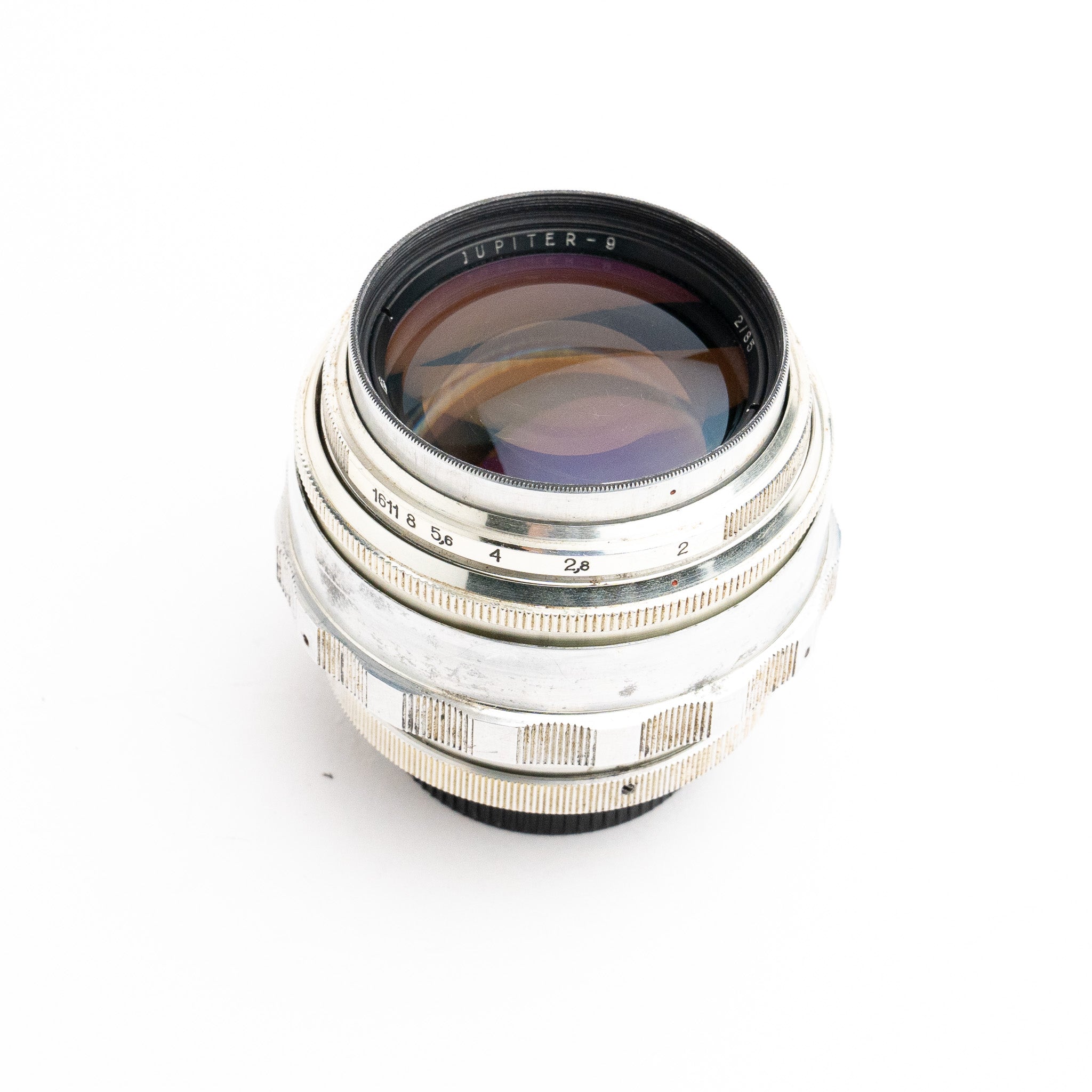 Jupiter-9 85mm F2.0 (back focusing issue that keeps it from working without modification)