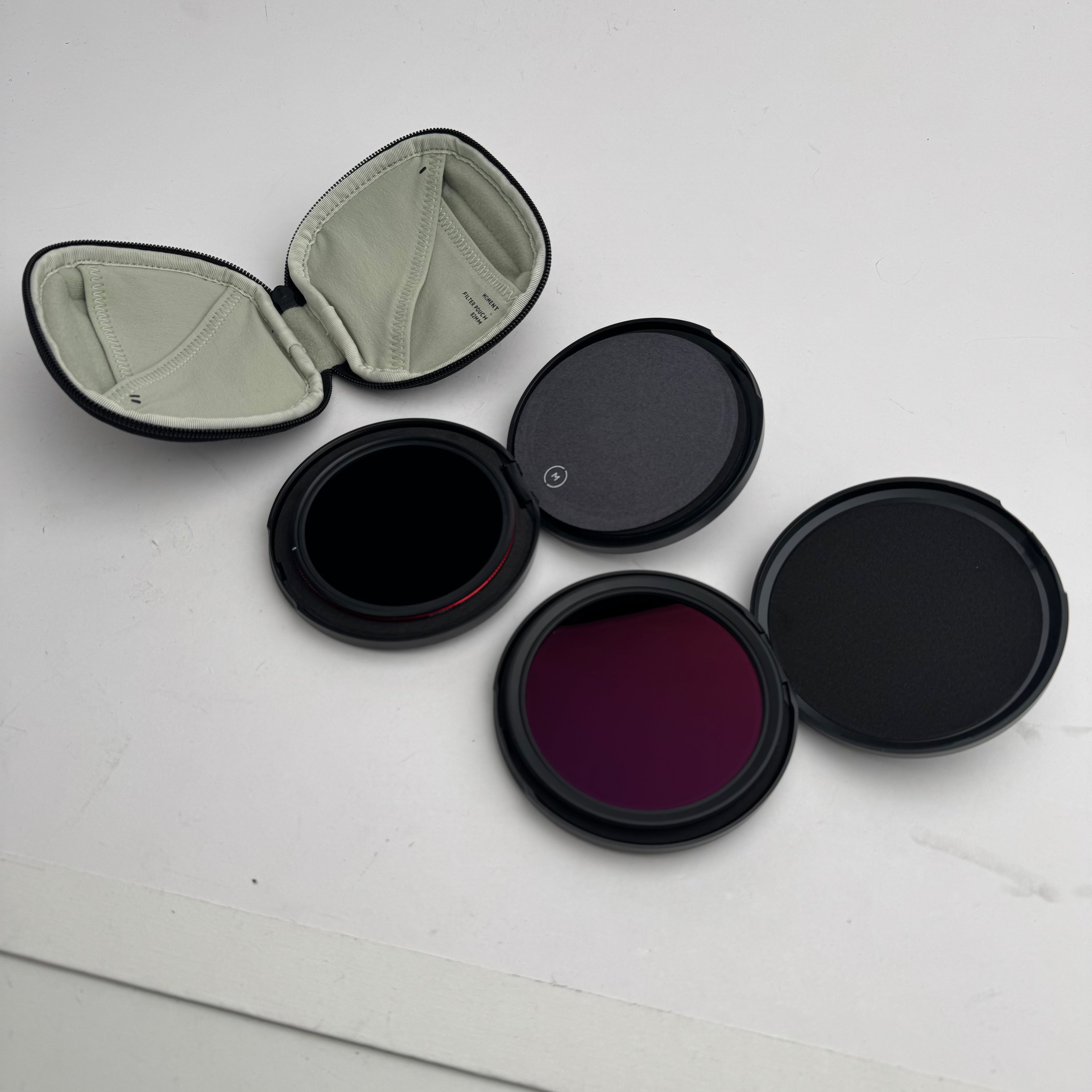 2x Moment Filters: Variable ND Filter, CPL and Soft Filter Case
