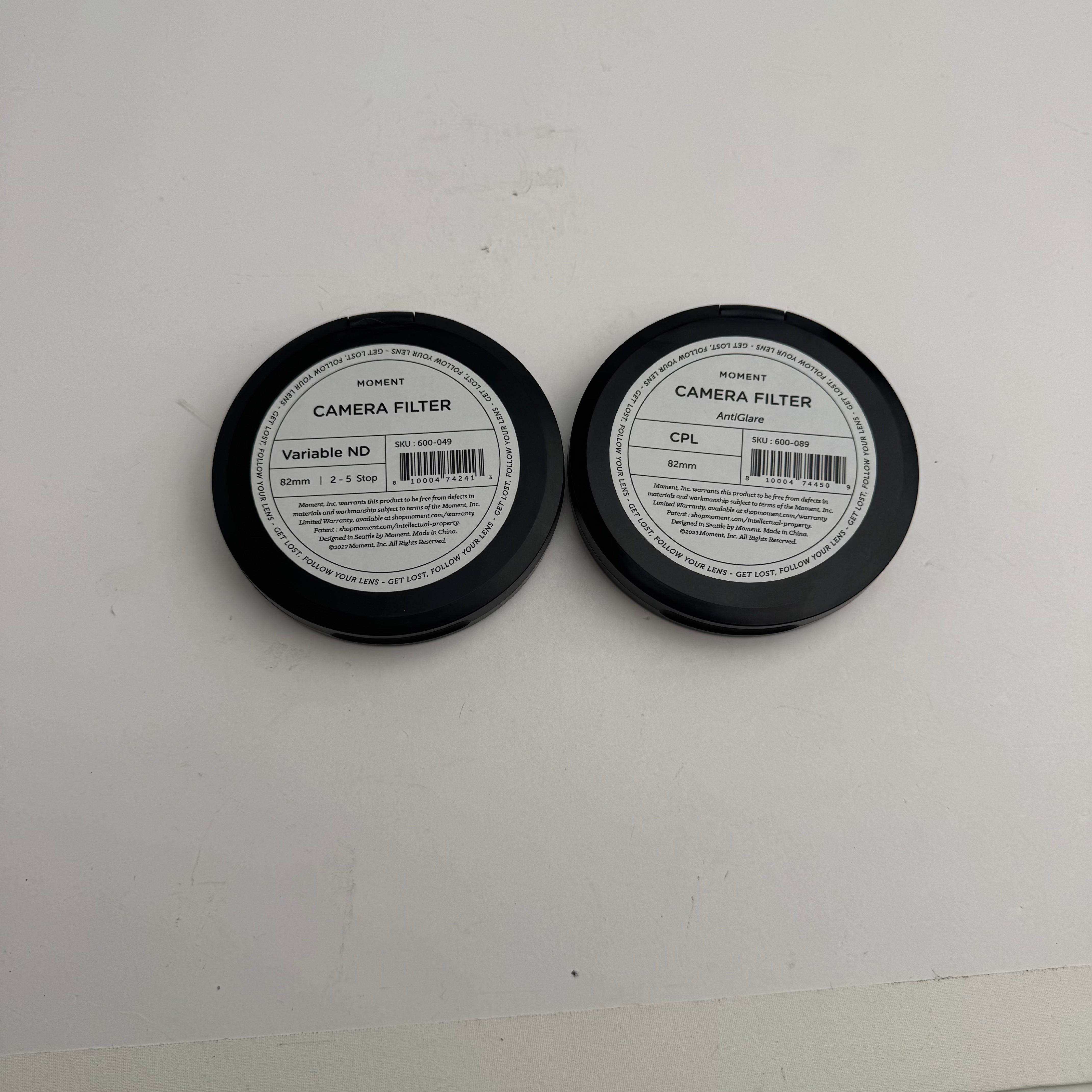 2x Moment Filters: Variable ND Filter, CPL and Soft Filter Case