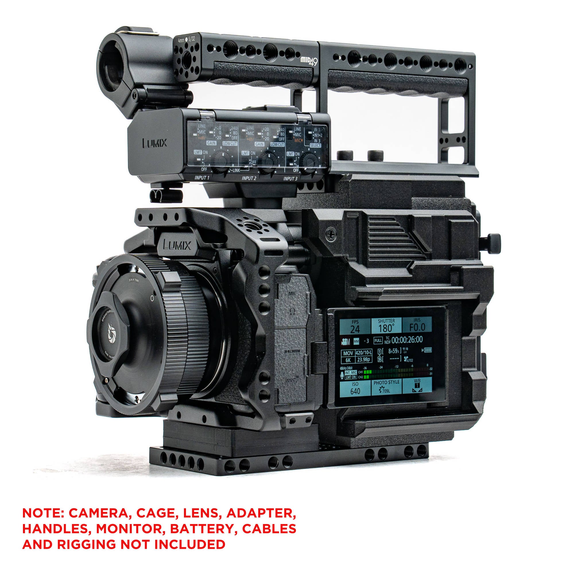 CineBack™ V2 for Panasonic LUMIX G9 II