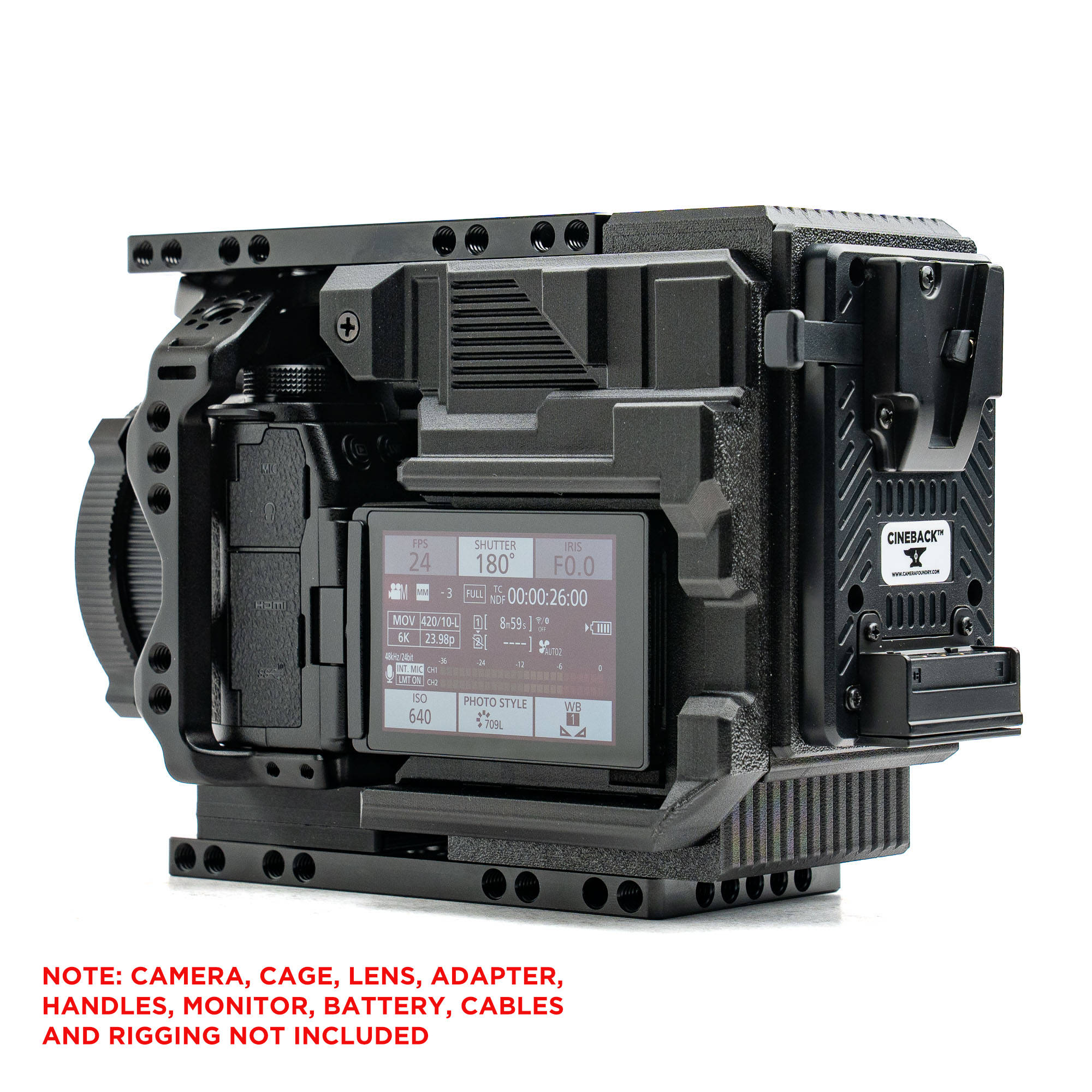 CineBack™ V2 for Panasonic LUMIX G9 II