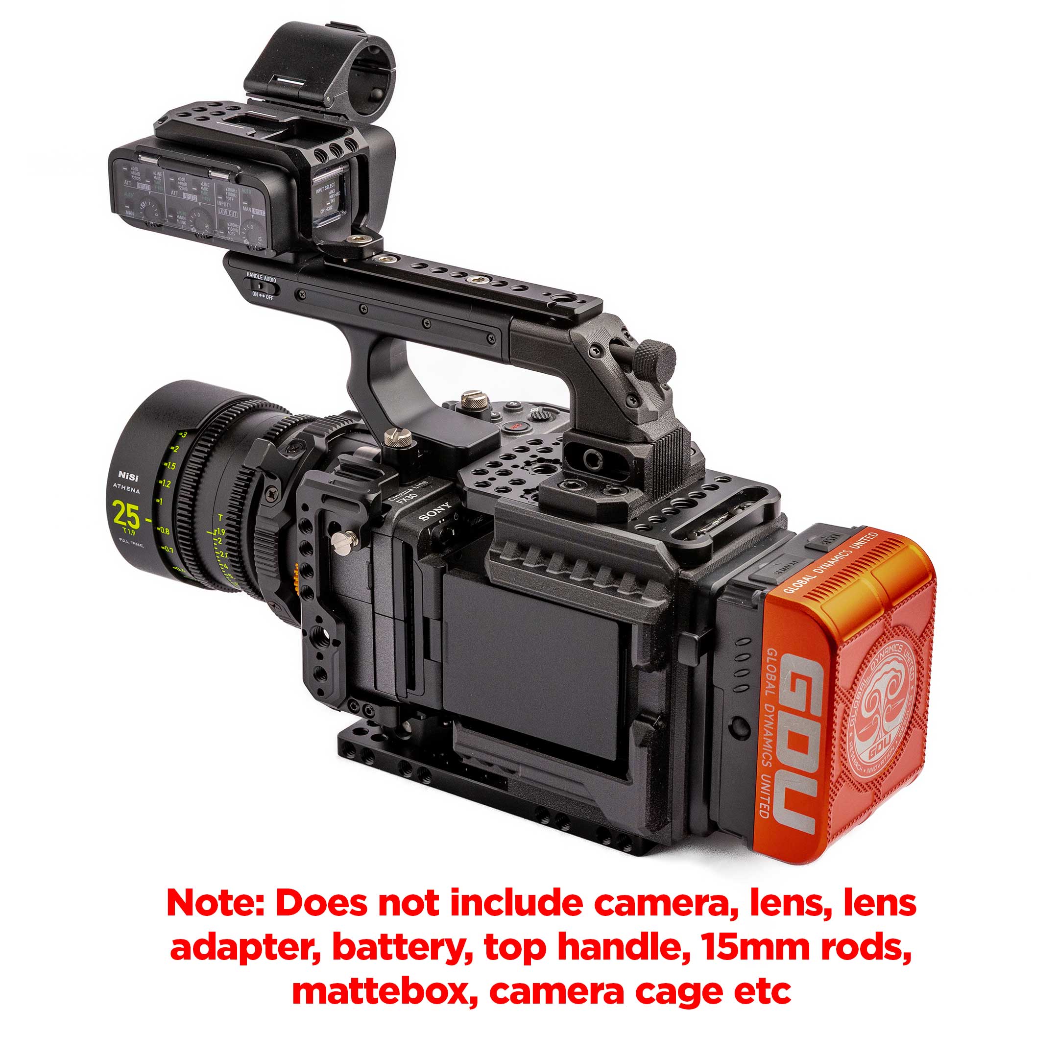 CineBack® for FX3 and FX30