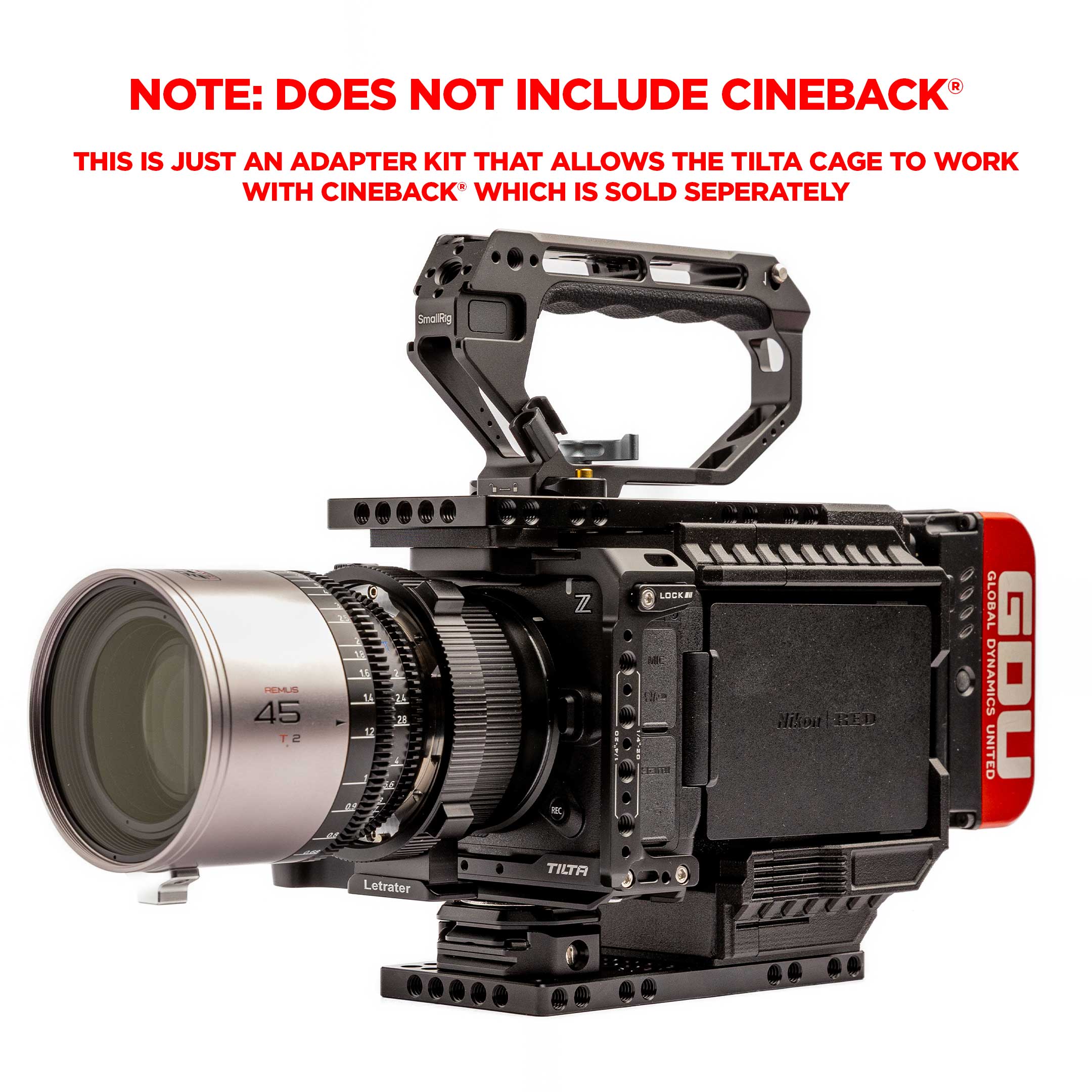 Tilta Cage Kit for Nikon ZR CineBack®