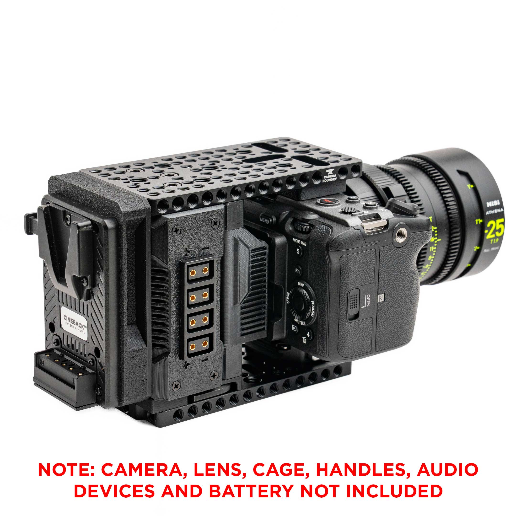 CineBack™ for FX3 and FX30