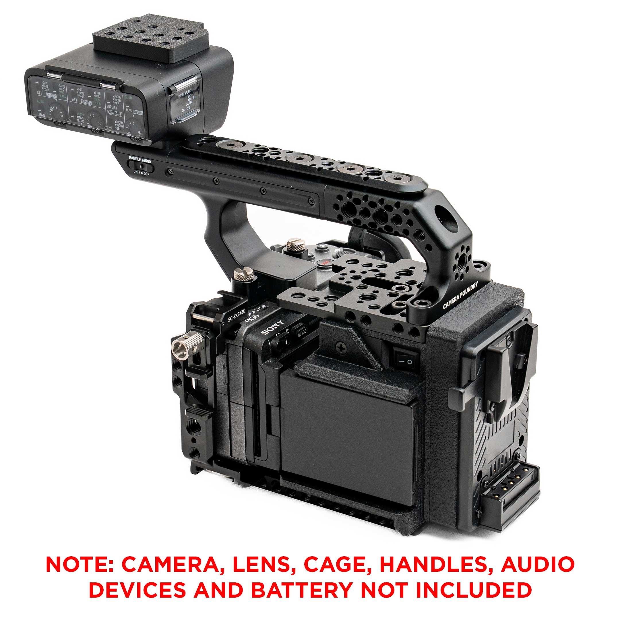 CineBack™ for FX3 and FX30