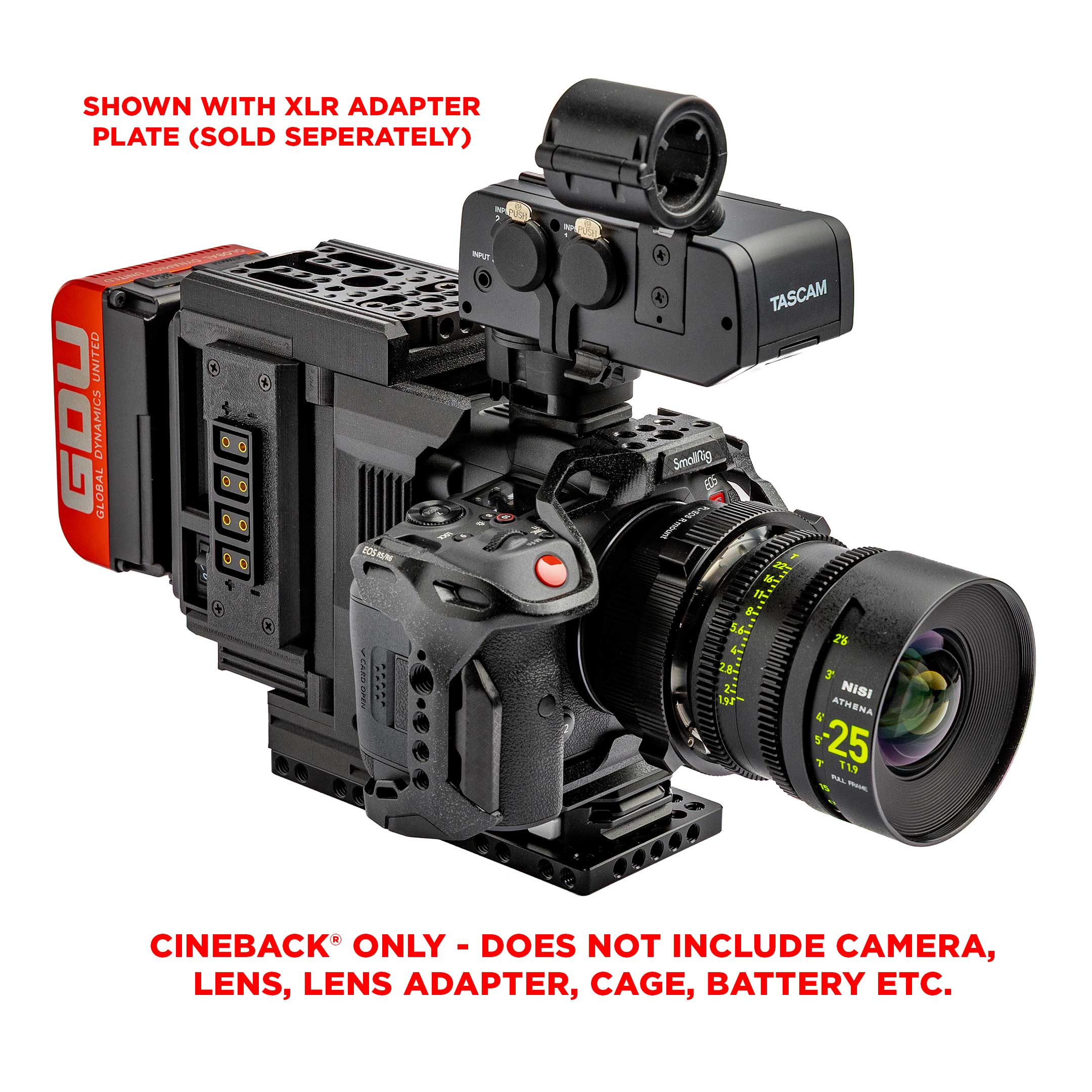 Canon XLR Adapter for CineBack® V2