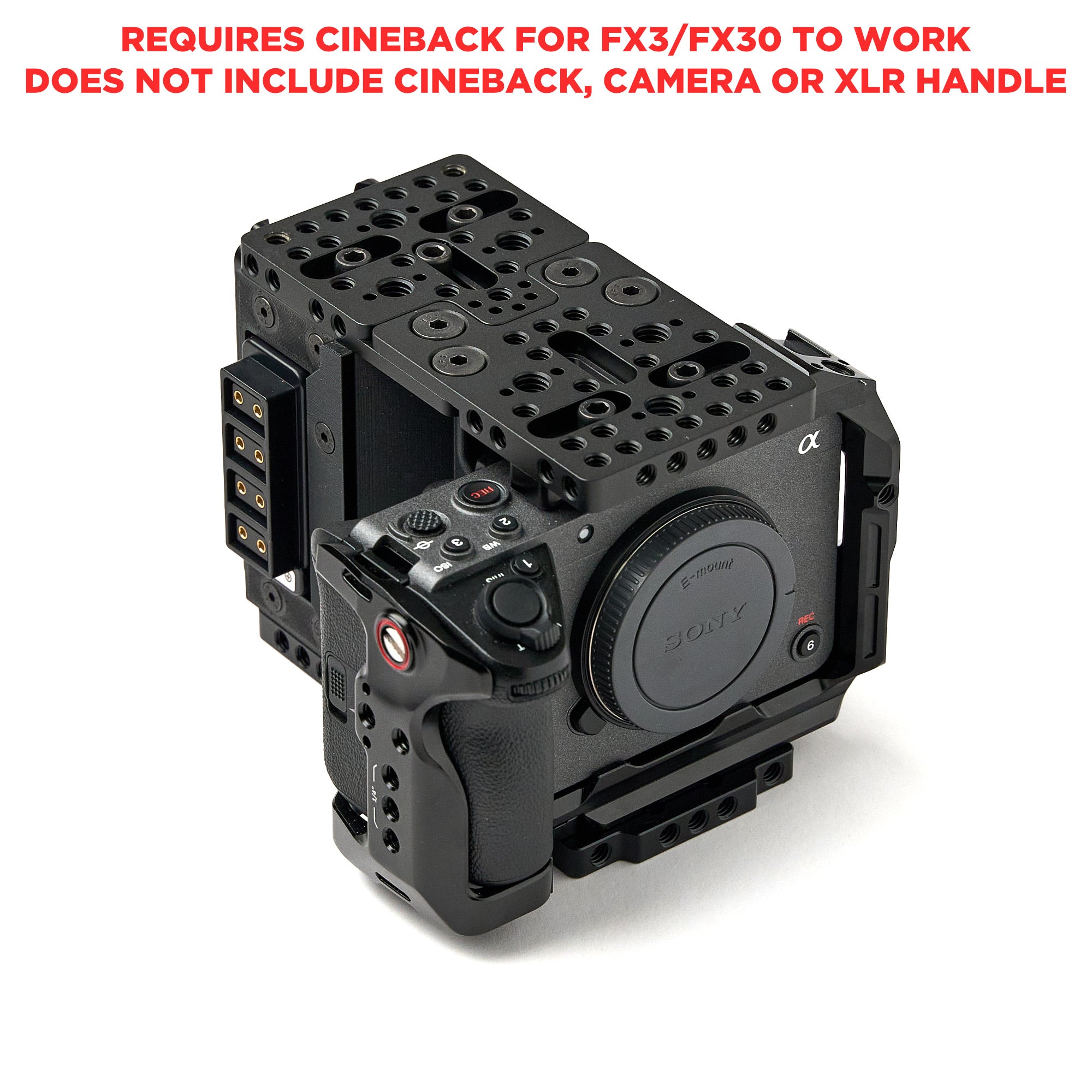 XLR Handle ONLY Extension Kit for CineBack™