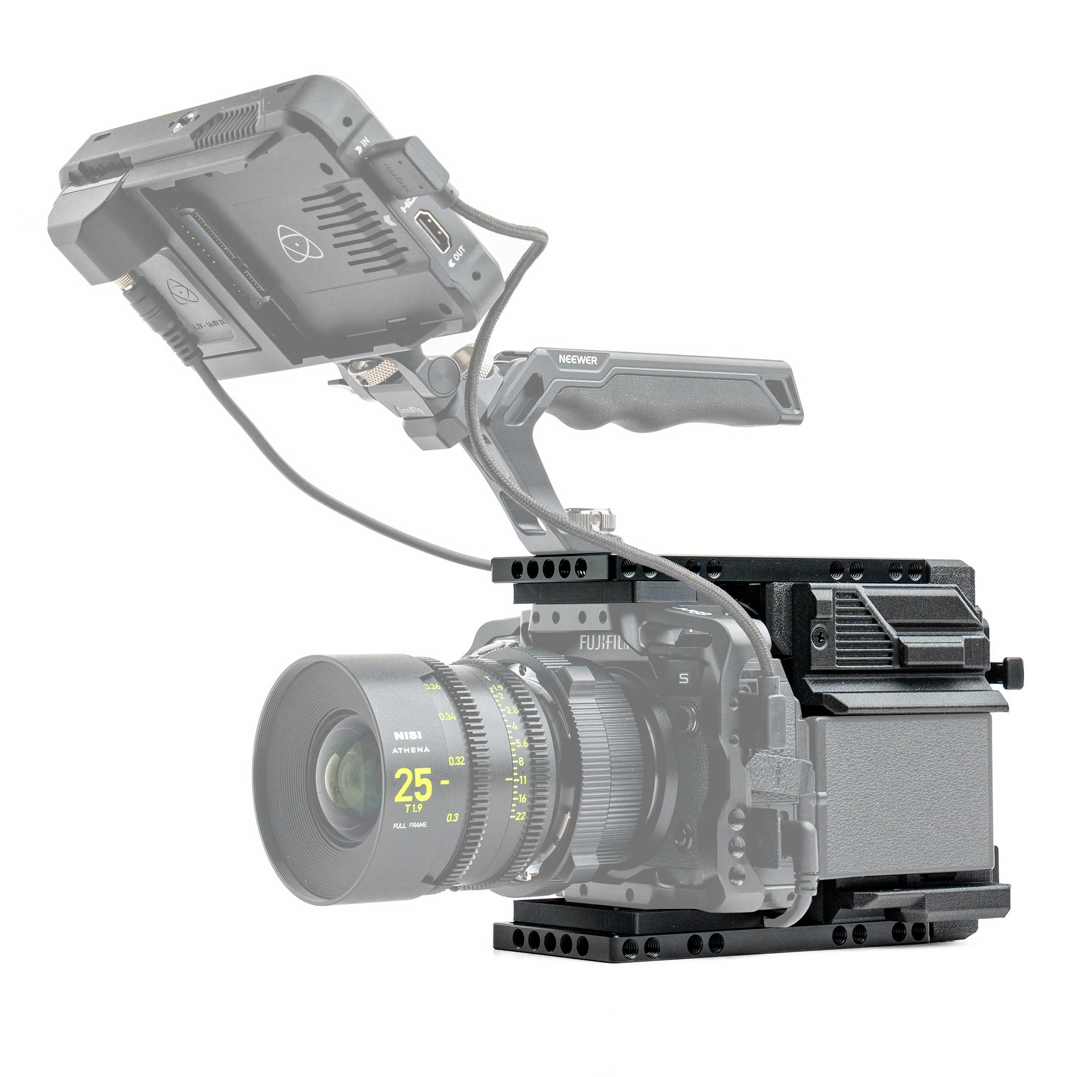 CineBack® V2 for Fujifilm X-H2S, X-H2, X-T4 and X-T5