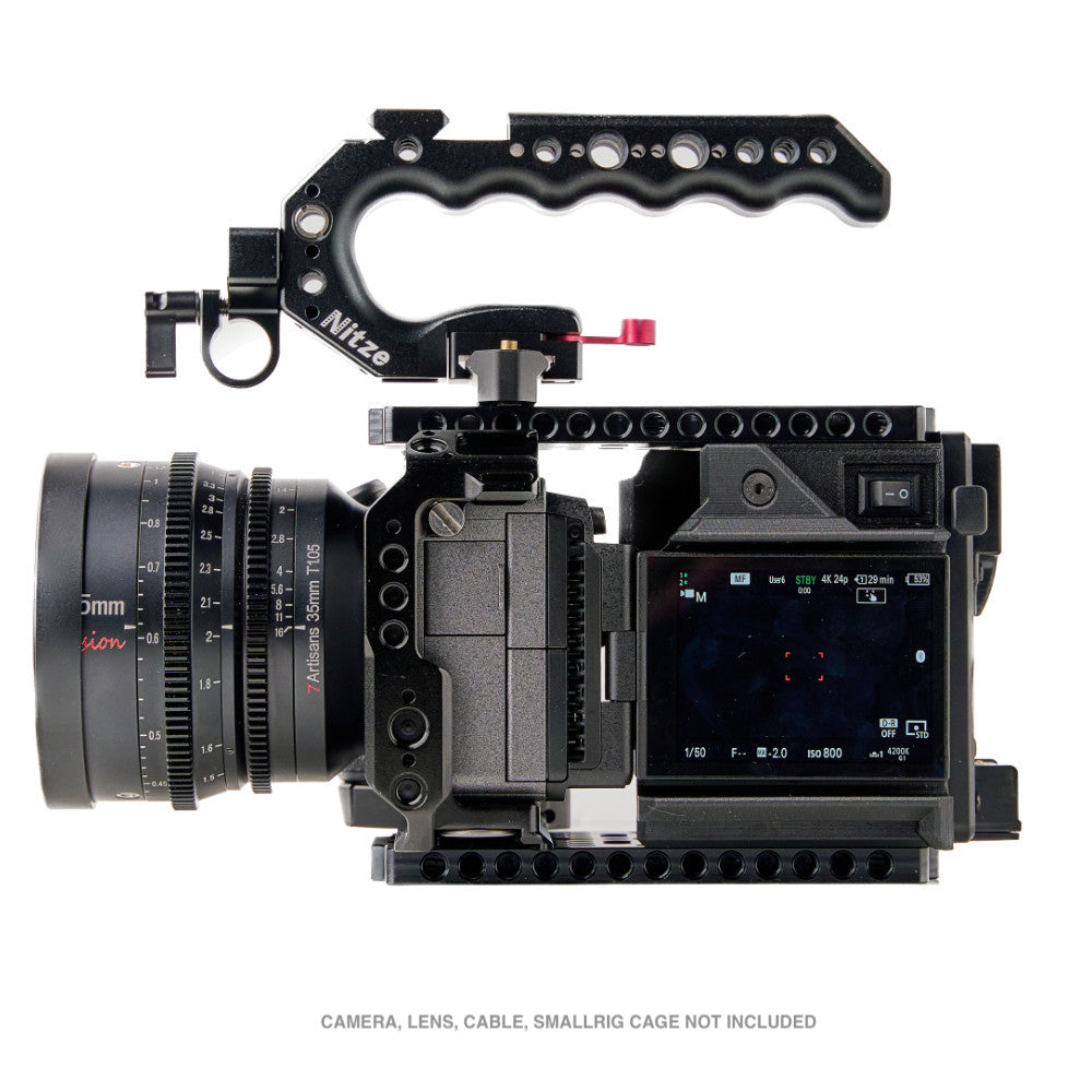 CineBack for the Sony FX3 and FX30 - Cinema Camera Rig Conversion Mod
