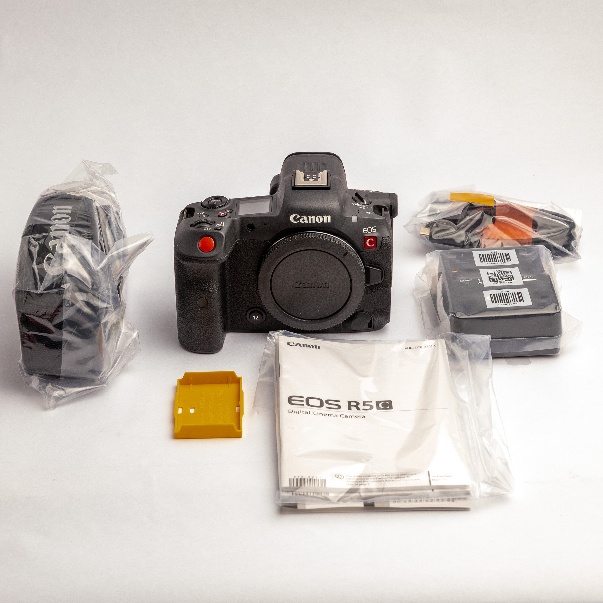 Used Canon R5c Body and Accessories