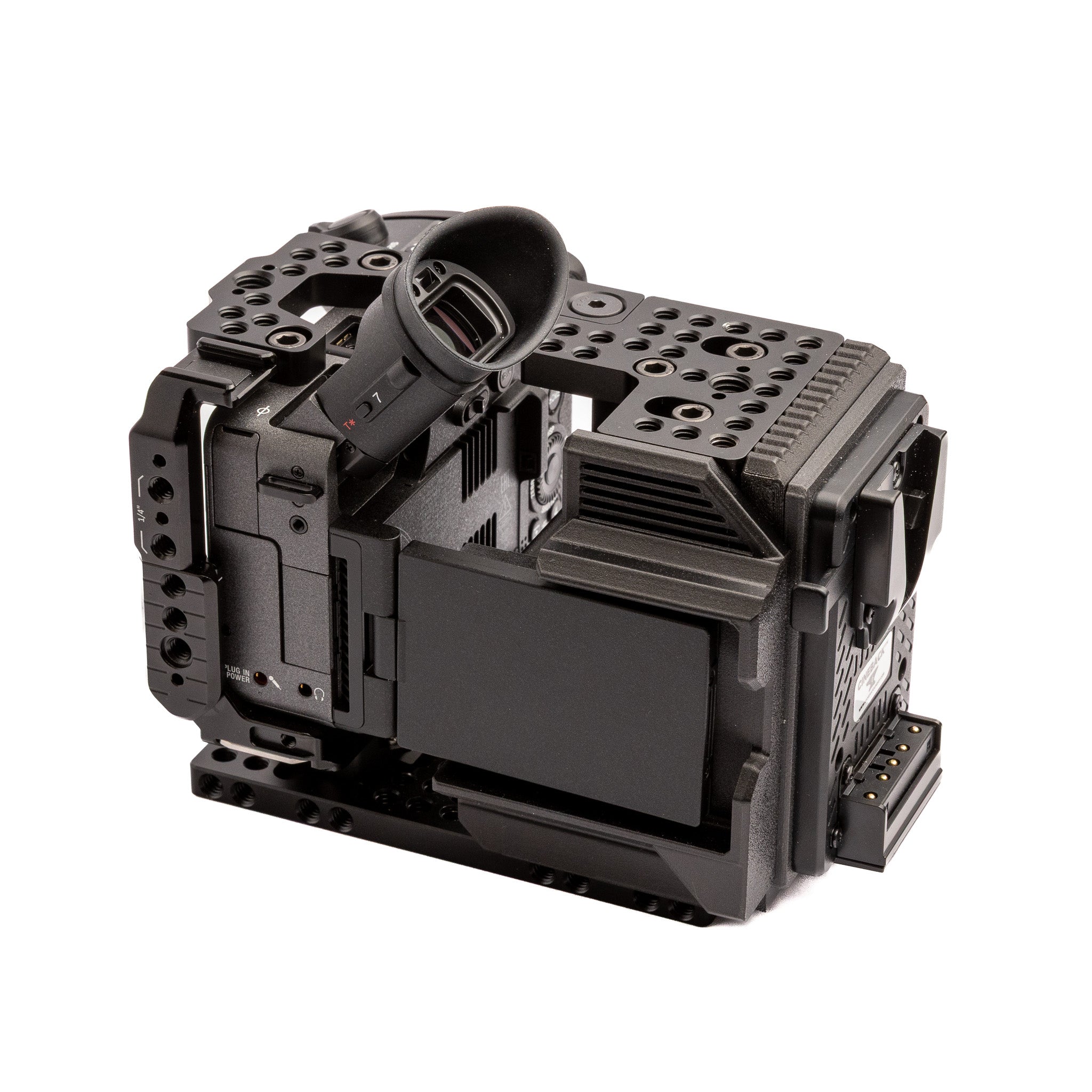 Sony FX2 Cinema Camera + CineBack® For FX2 Rig + Sony FZ100 Battery