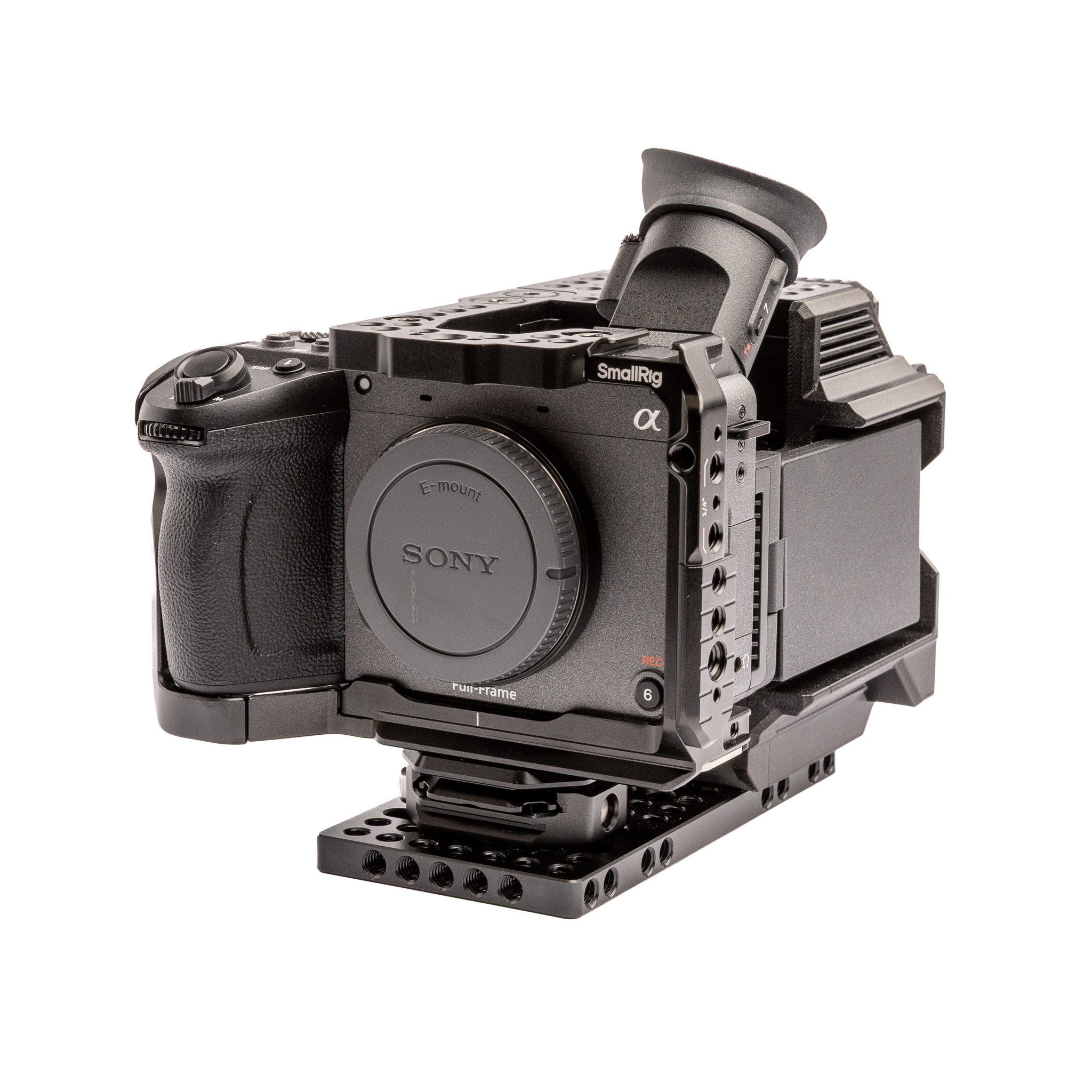 Sony FX2 Cinema Camera + CineBack® For FX2 Rig + Sony FZ100 Battery