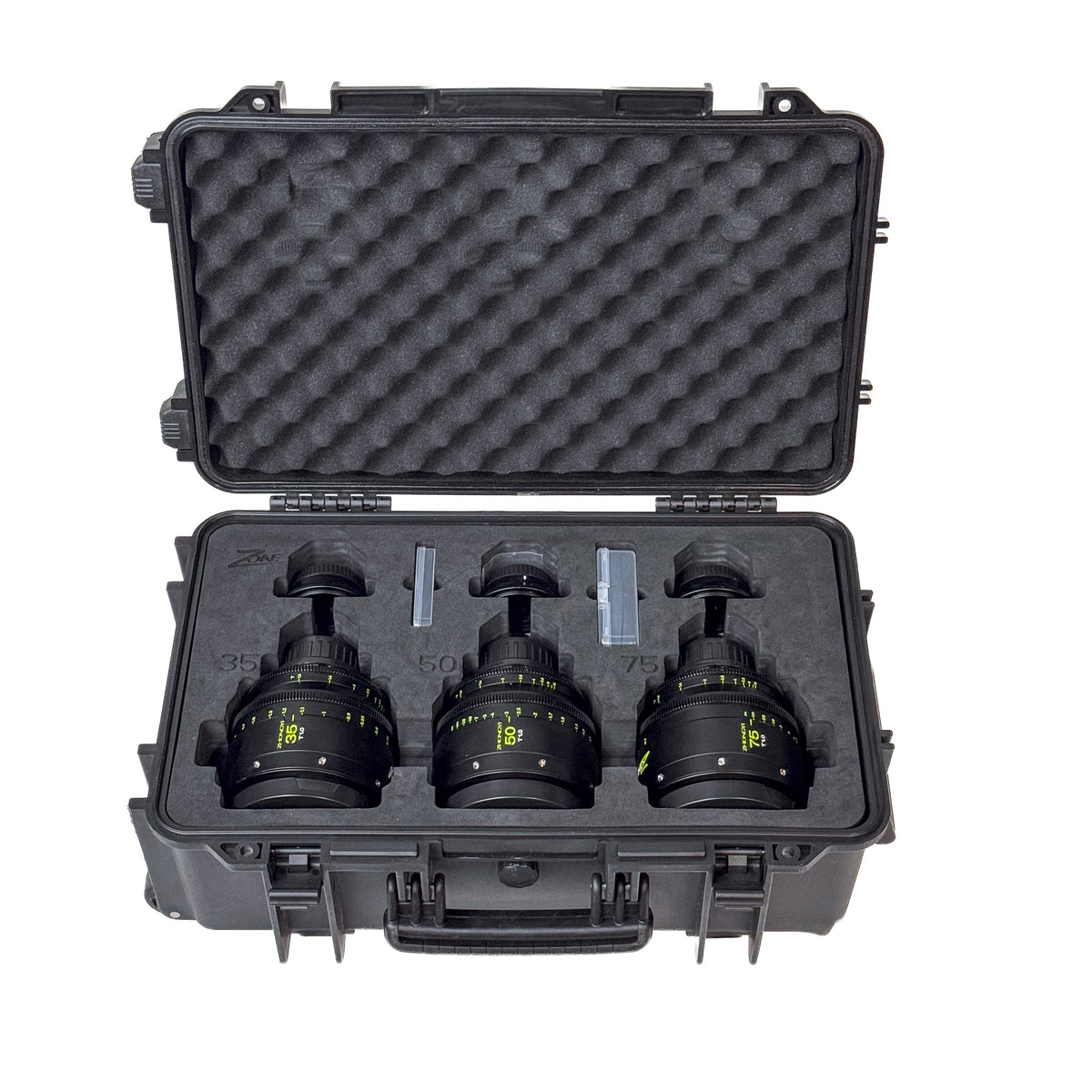 Zhongyi Zone T1 Cine Series 3 Lens Set With Case (PL and EF - 35mm, 50mm, 75mm) - Used Samples