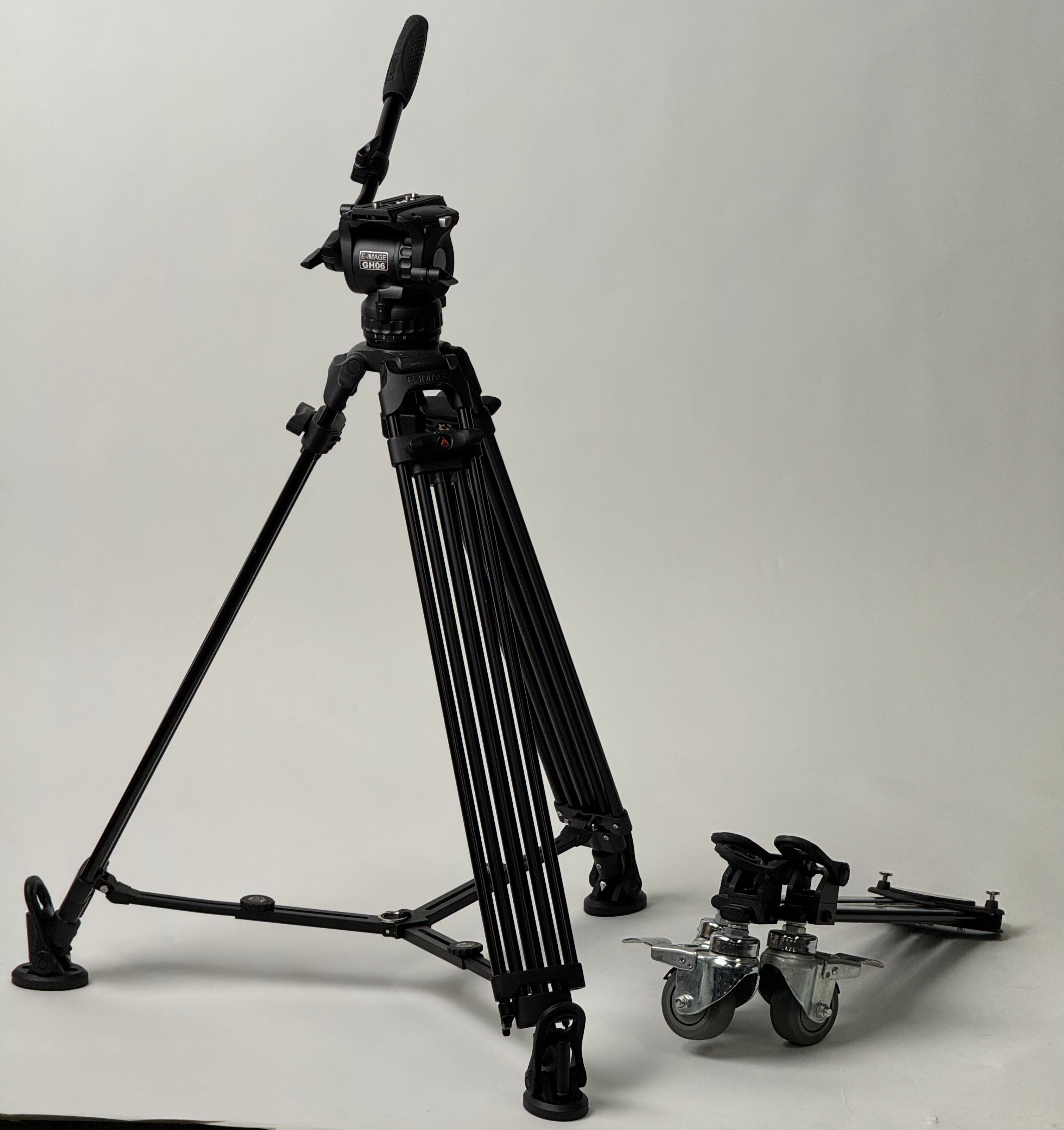 E-Image GH06 Tripod Kit with Dolly Casters