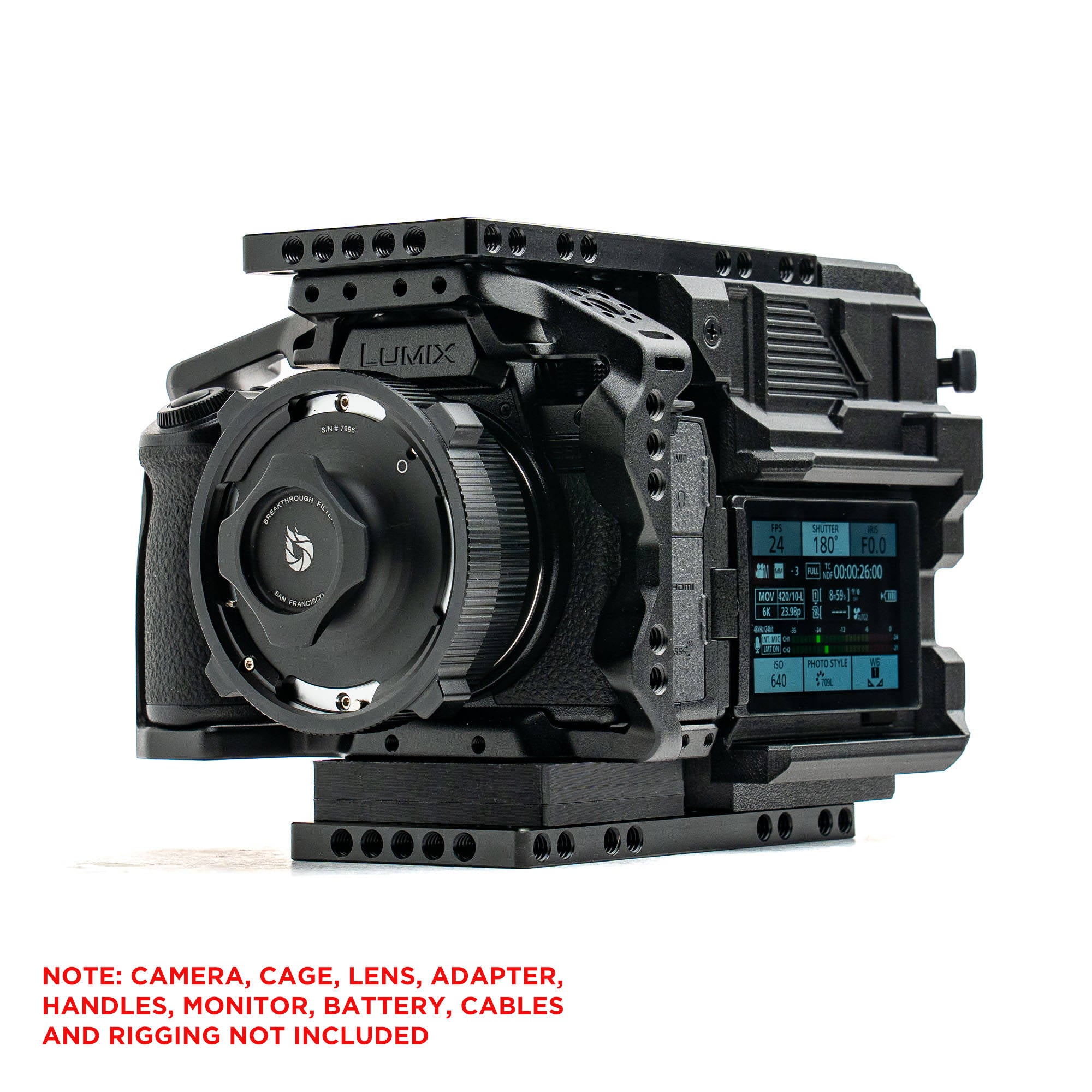 CineBack® V2 for Panasonic LUMIX S1 II / S1R II / S5 II / S5 IIX / G9