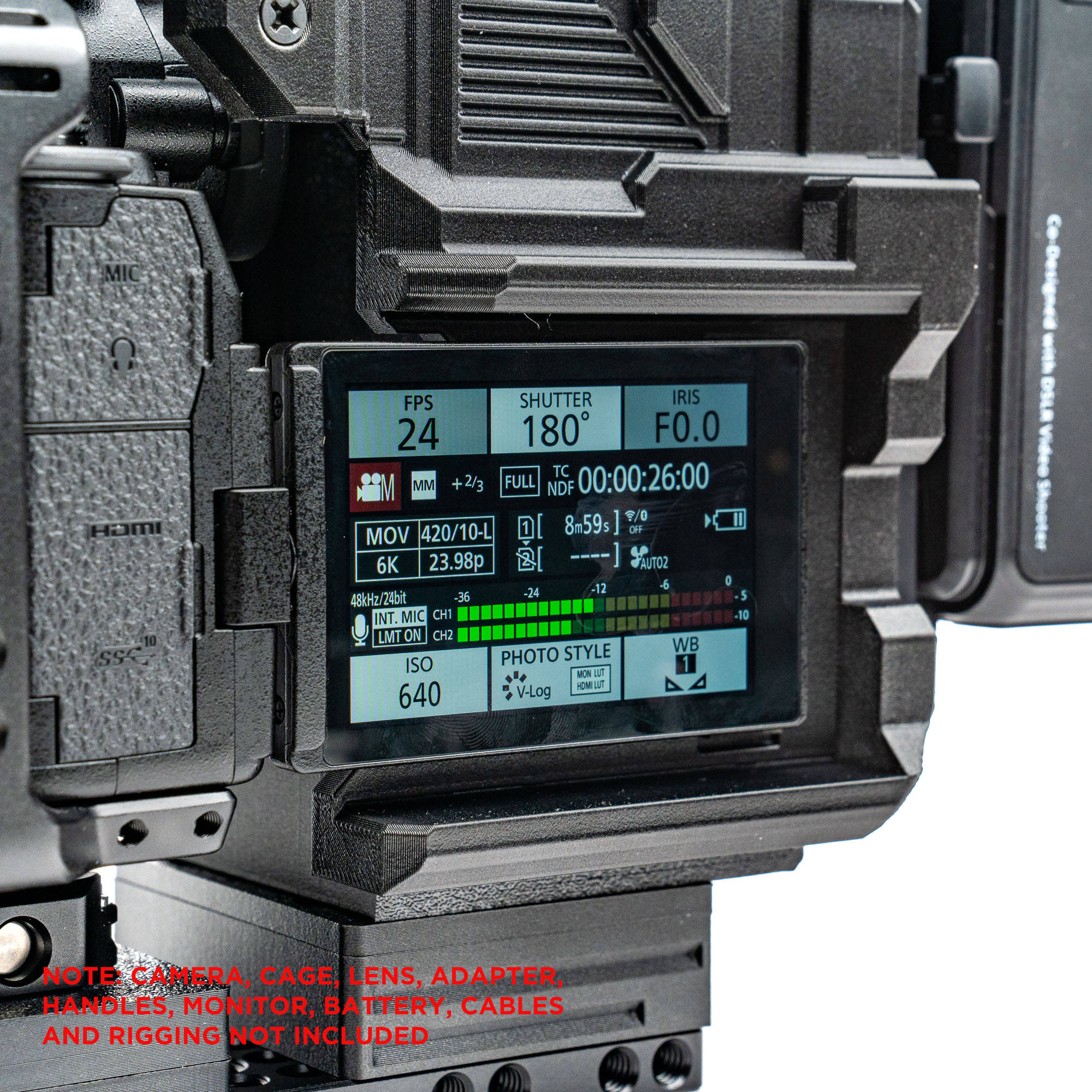 CineBack™ V2 for Panasonic LUMIX S1 II / S1R II / S5 II / S5 IIX / G9 II