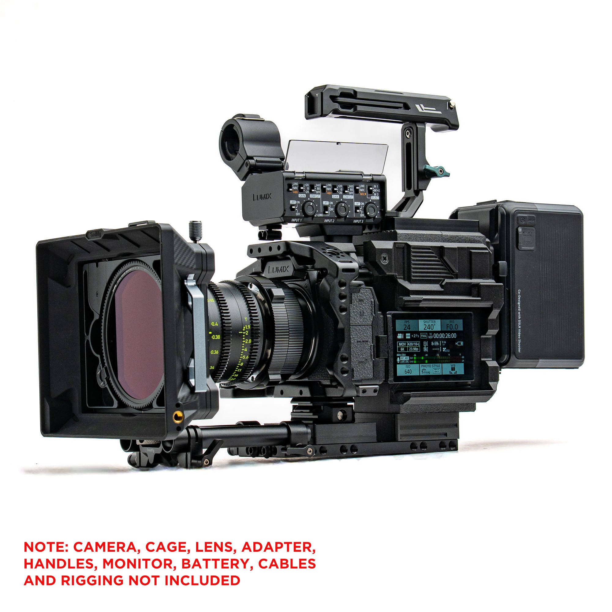 CineBack® V2 for Panasonic LUMIX G9 II