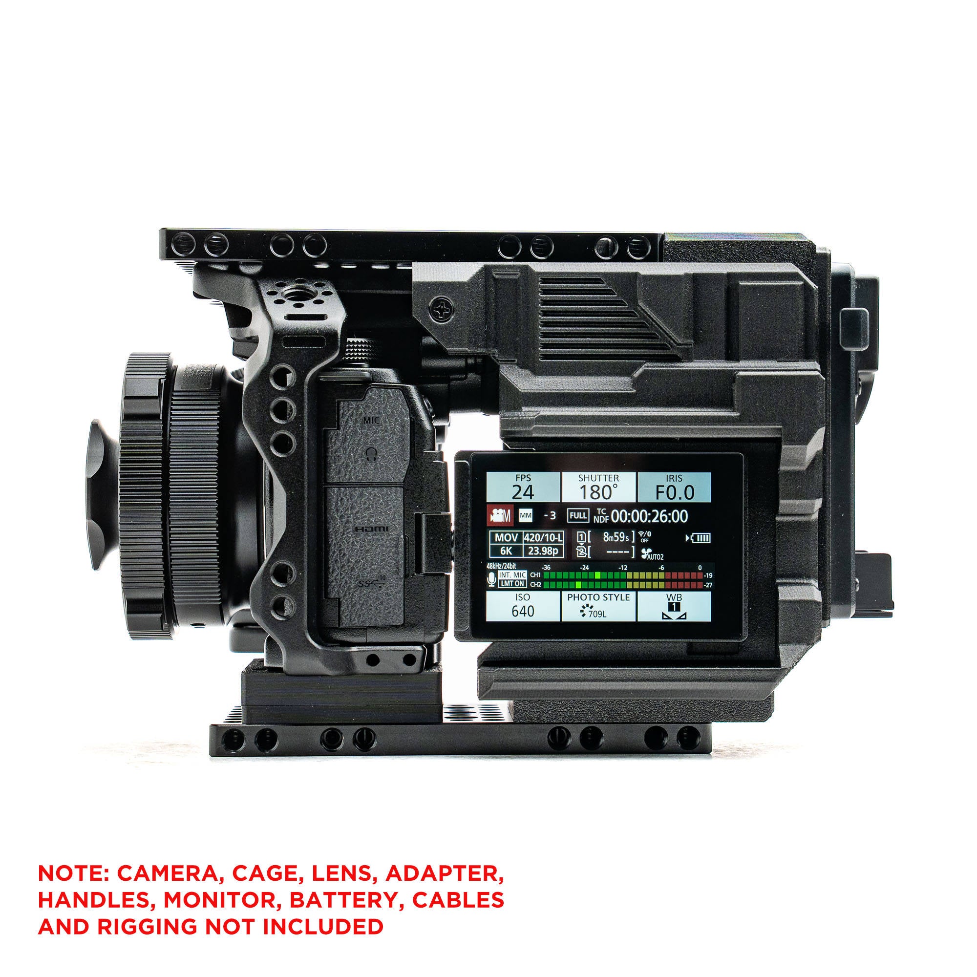 CineBack® V2 for Panasonic LUMIX S1 II / S1R II / S5 II / S5 IIX / G9
