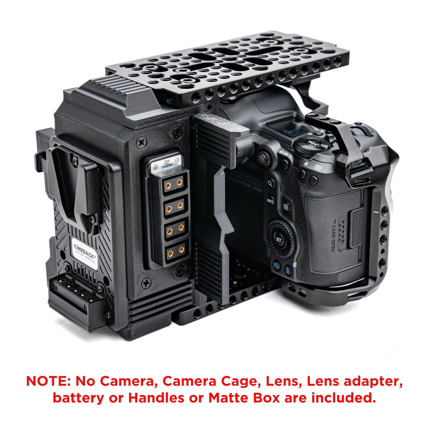 CineBack™ for Canon R5 Mark II