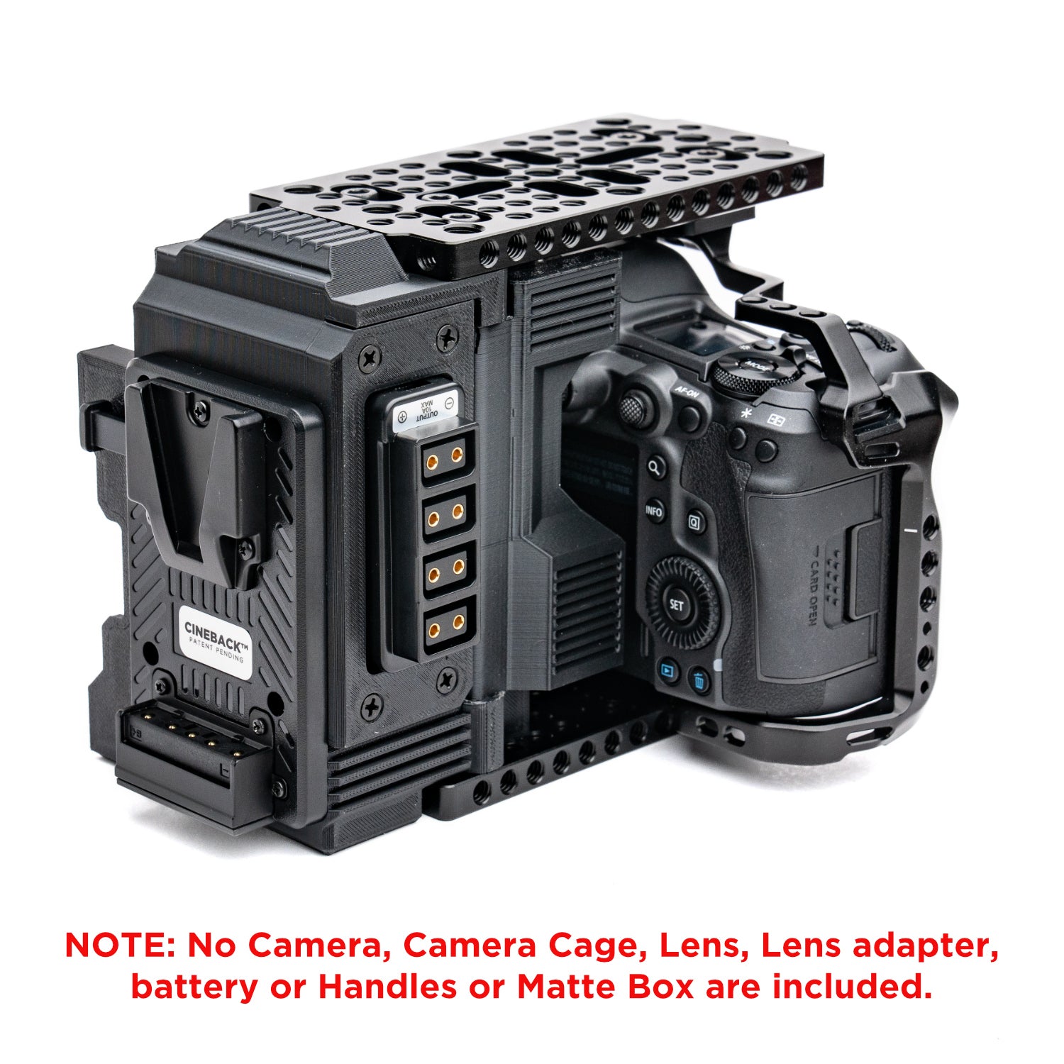 CineBack™ for Canon R5 Mark II