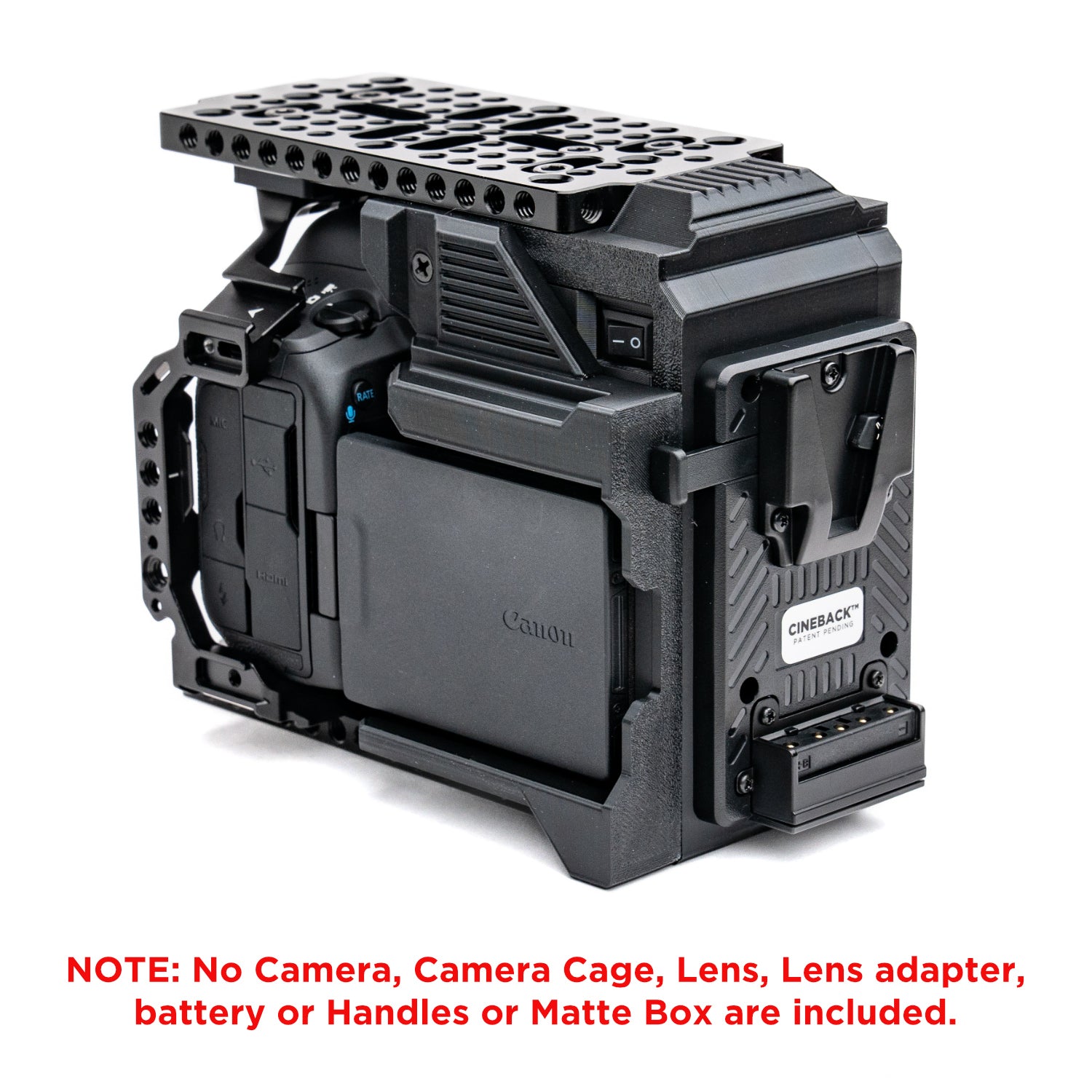 CineBack™ for Canon R5 Mark II