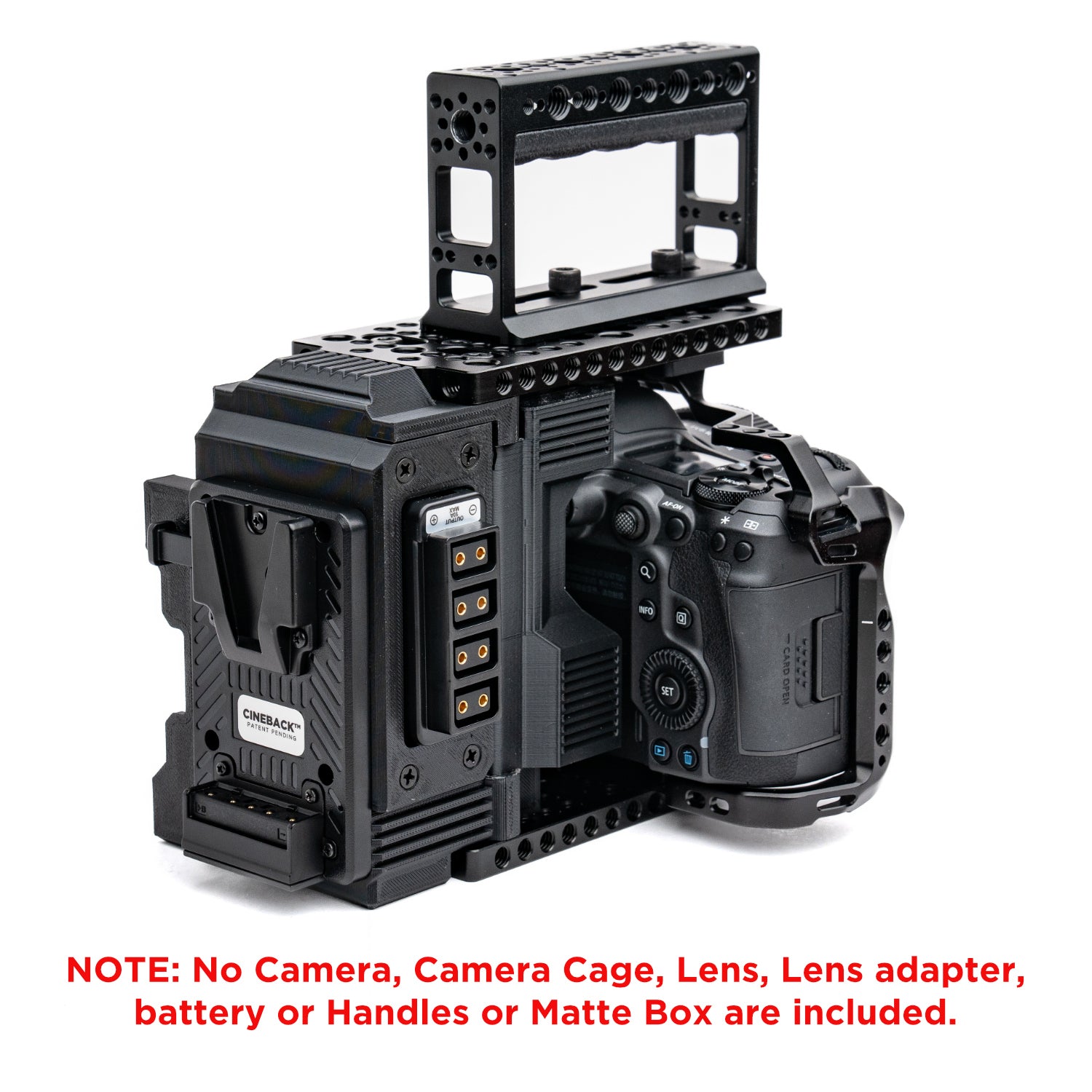 CineBack™ for Canon R5 Mark II