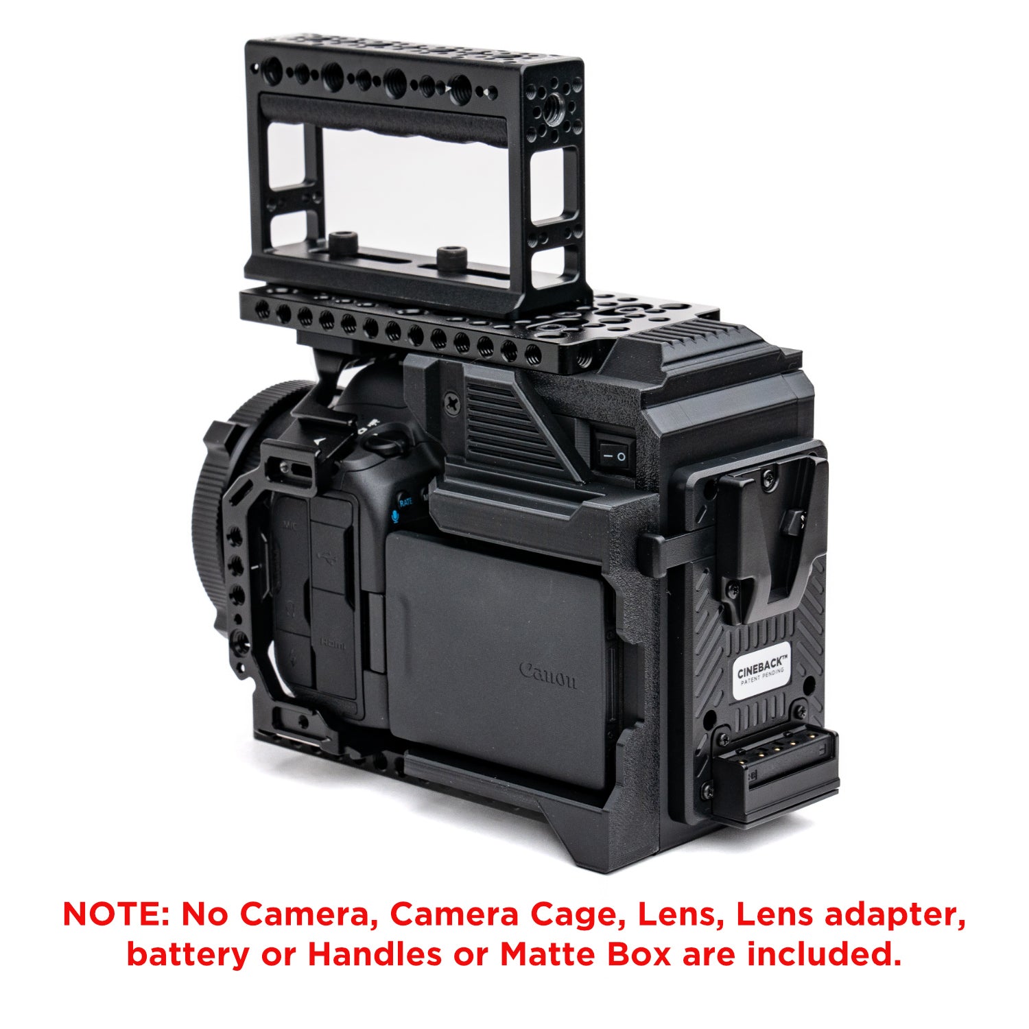 CineBack™ for Canon R5 Mark II