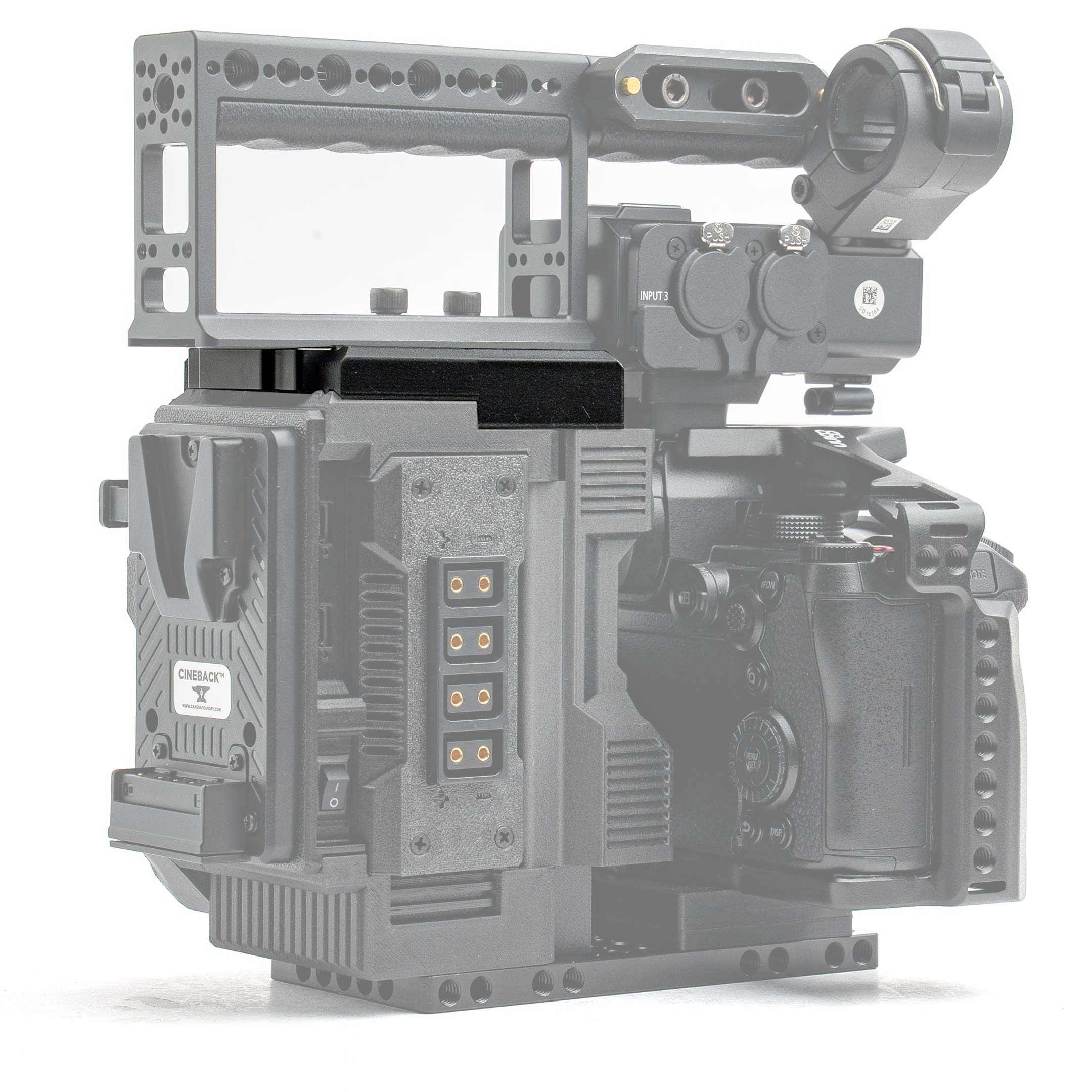 XLR Top Plate for LUMIX CineBack™ V2