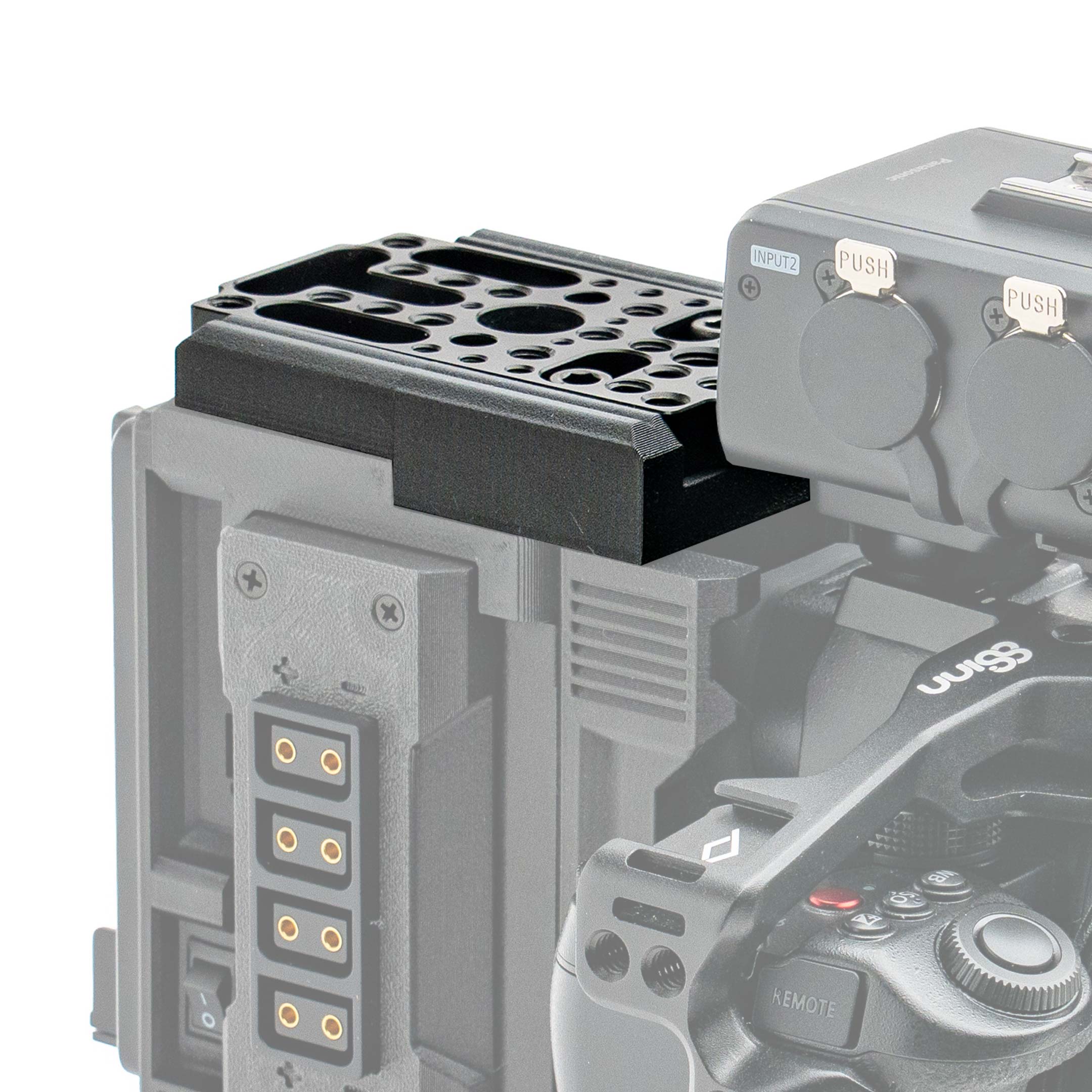 XLR Top Plate for LUMIX CineBack™ V2