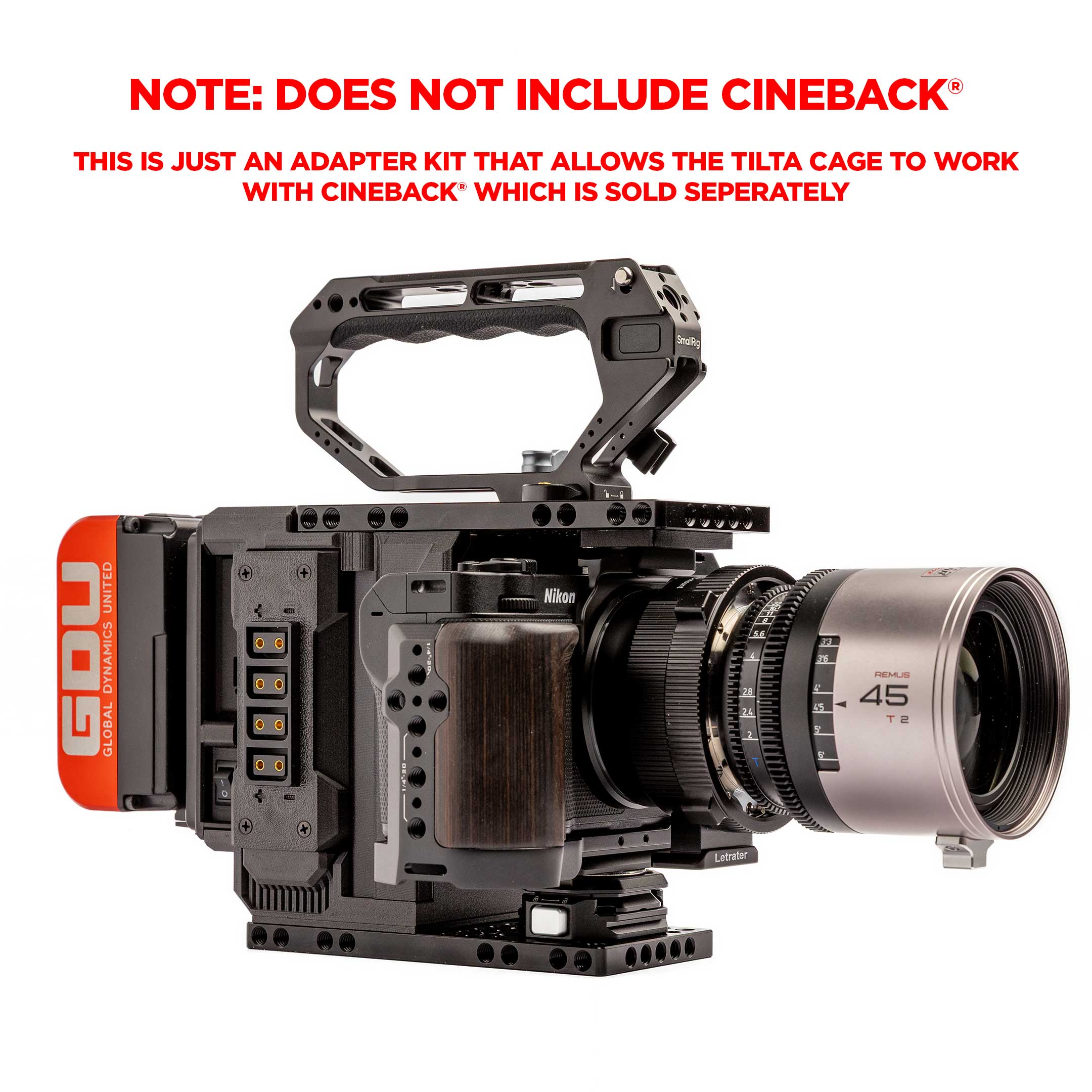 Tilta Cage Kit for Nikon ZR CineBack®