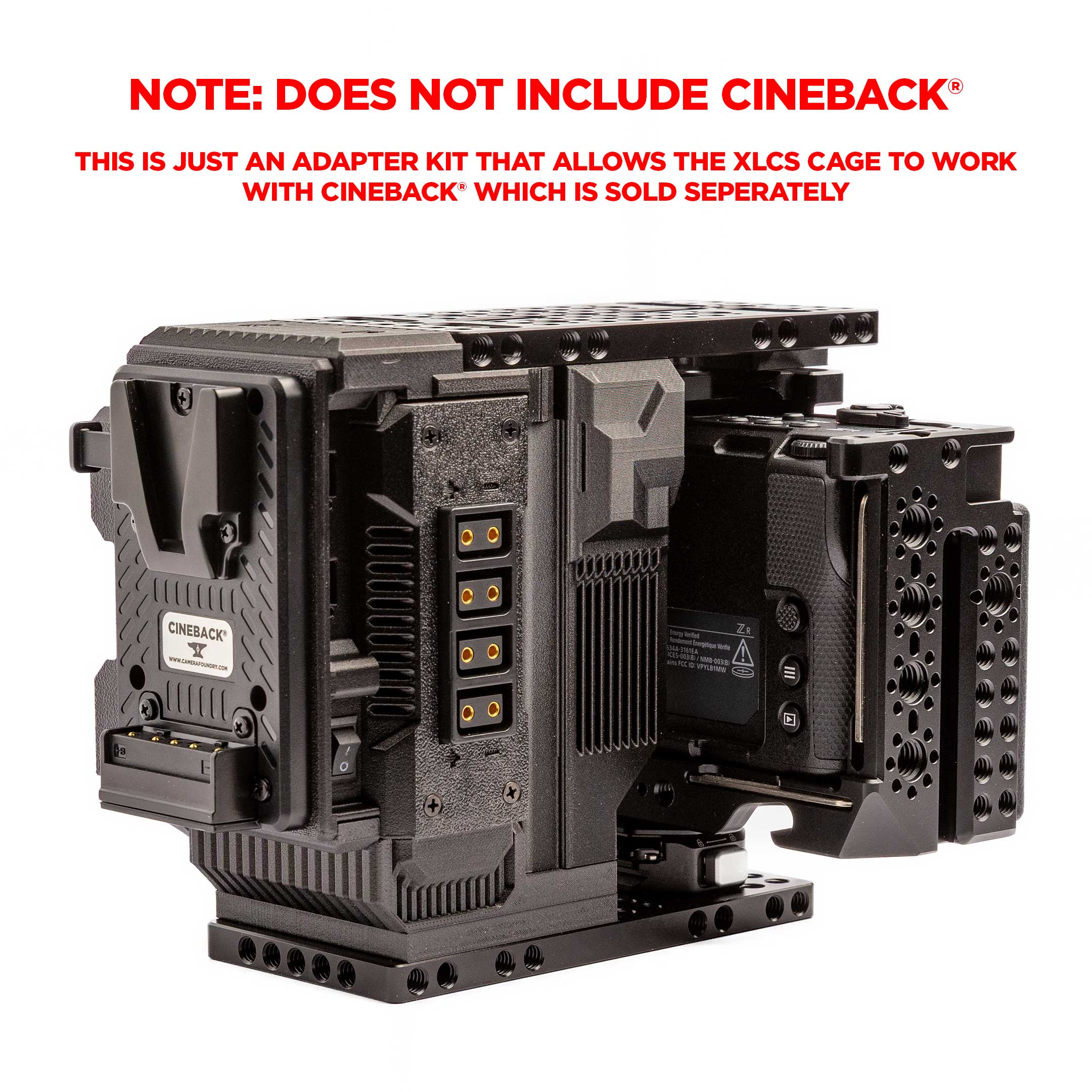 XLCS Cage Kit for Nikon ZR CineBack®