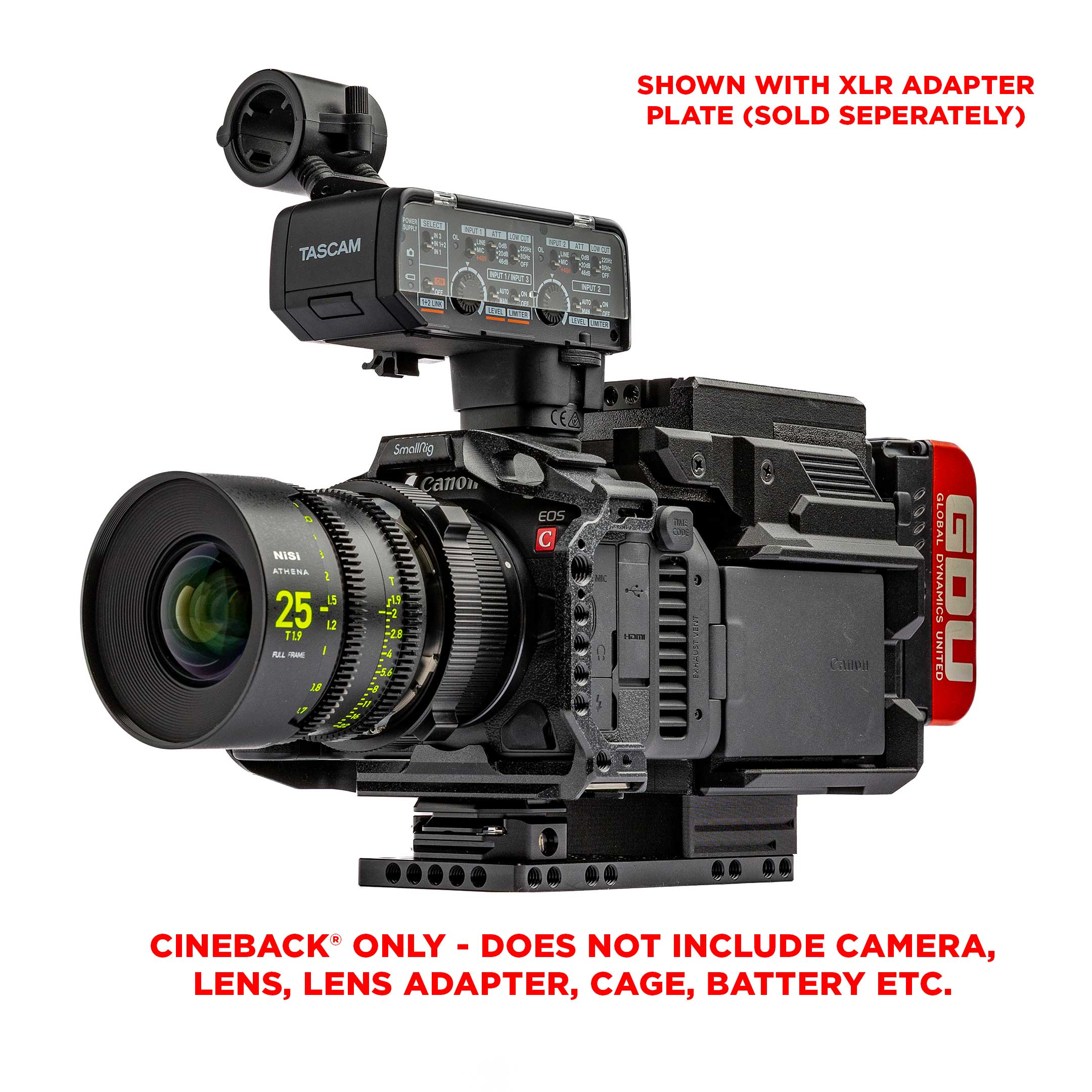 Canon XLR Adapter for CineBack® V2