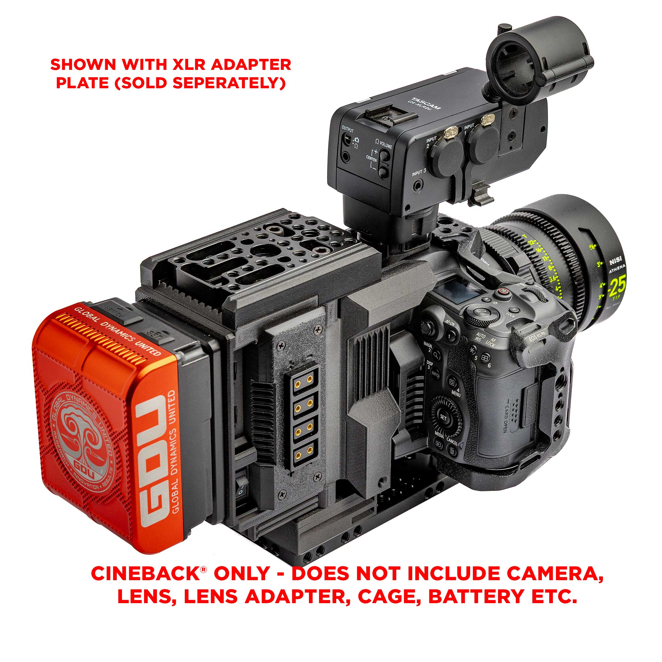 Canon XLR Adapter for CineBack®