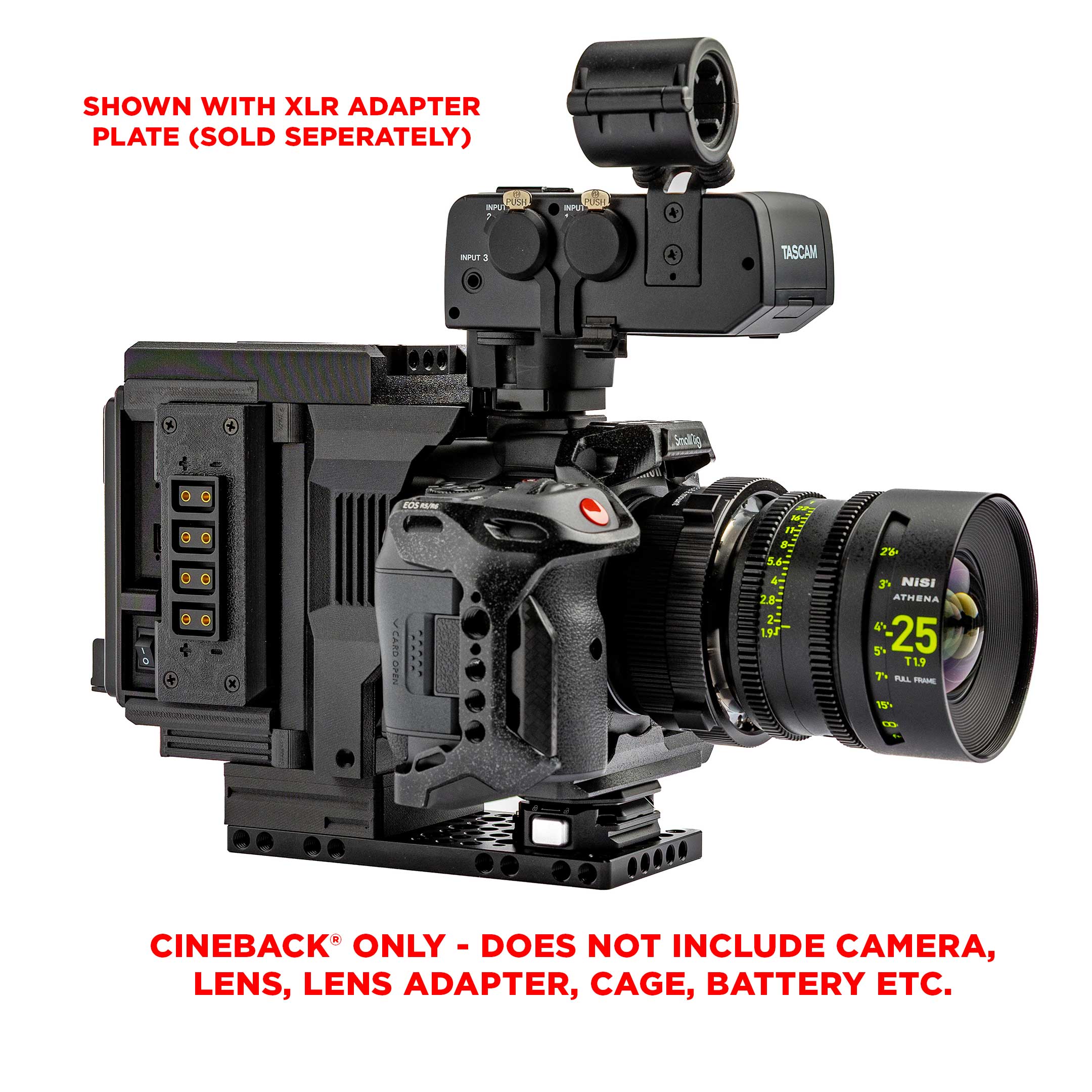 Canon XLR Adapter for CineBack®